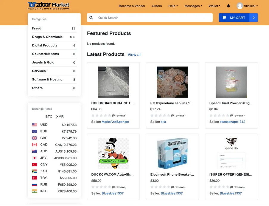 Tor2Door - All-Purpose Darknet Market